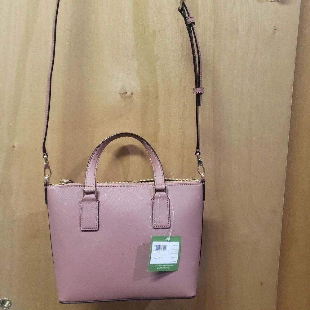NWT Kate Spade Cameron Street Lucie Crossbody bag 9.1wx7.6hx3.3d Color-Tan PPP - Picture 4 of 10